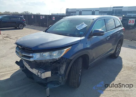 2017 Toyota Highlander Xle из США, поврежденный, VIN 5TDKZRFH1HS199889